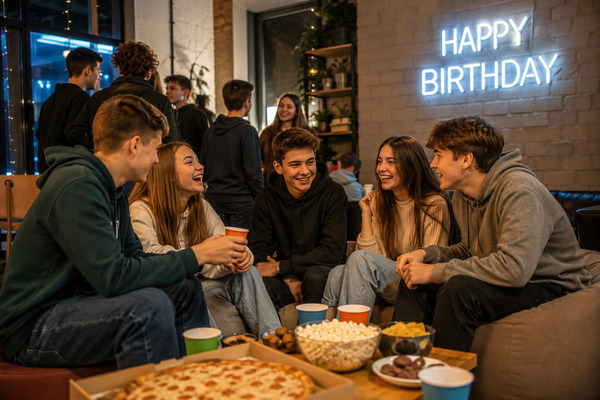 Как необычно отметить день рождения подростка: идеи и места