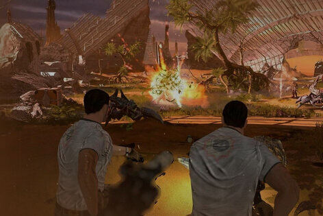 VR-квест «Serious Sam: the Last Hope» от City Zen VR-квест «Serious Sam: the Last Hope» от City Zen