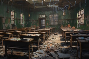 Фотография перформанса Школа от компании Симптом Фреголи (Фото 1)